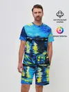 Мужской костюм с шортами / ВАНГОГ НОЧЬ