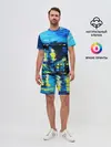 Мужской костюм с шортами / ВАНГОГ НОЧЬ
