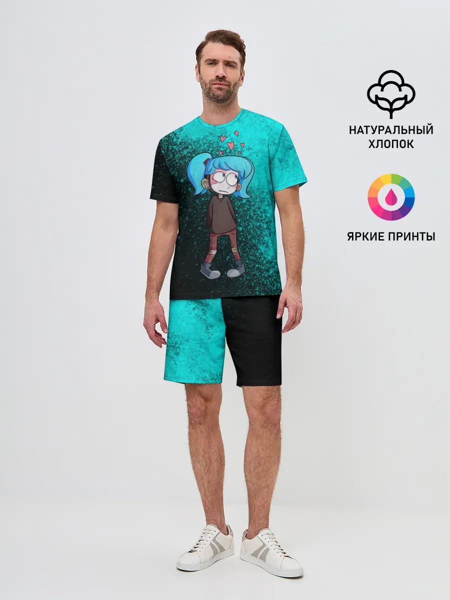 Мужской костюм с шортами / Sally face