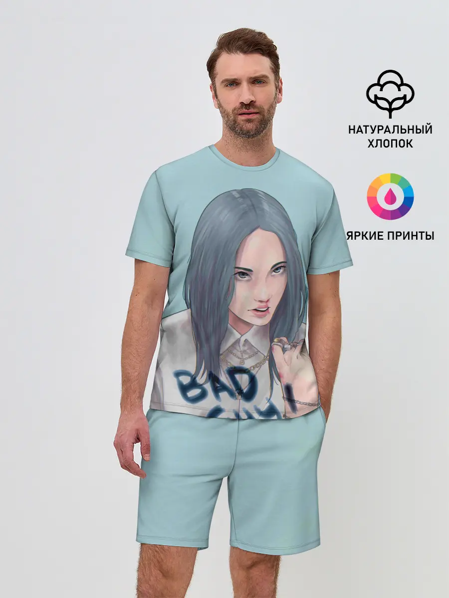 Мужской костюм с шортами / Billie Eilish