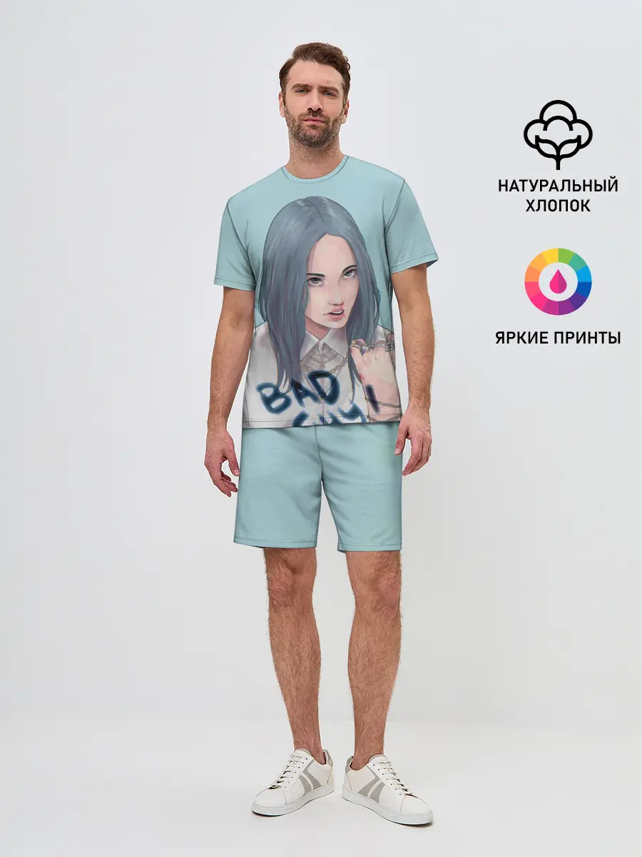 Мужской костюм с шортами / Billie Eilish