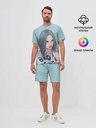 Мужской костюм с шортами / Billie Eilish