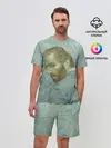 Мужской костюм с шортами / Ван Гог
