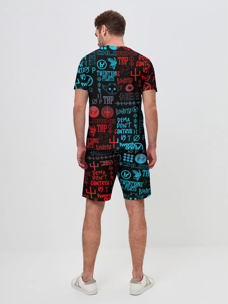 Мужской костюм с шортами / TWENTY ONE PILOTS