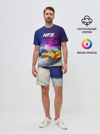 Мужской костюм с шортами / NEED FOR SPEED - HEAT