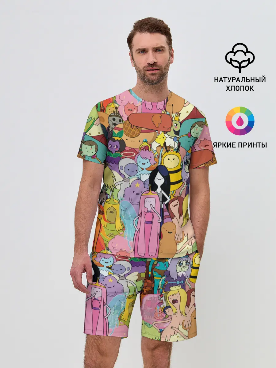 Мужской костюм с шортами / Adventure time