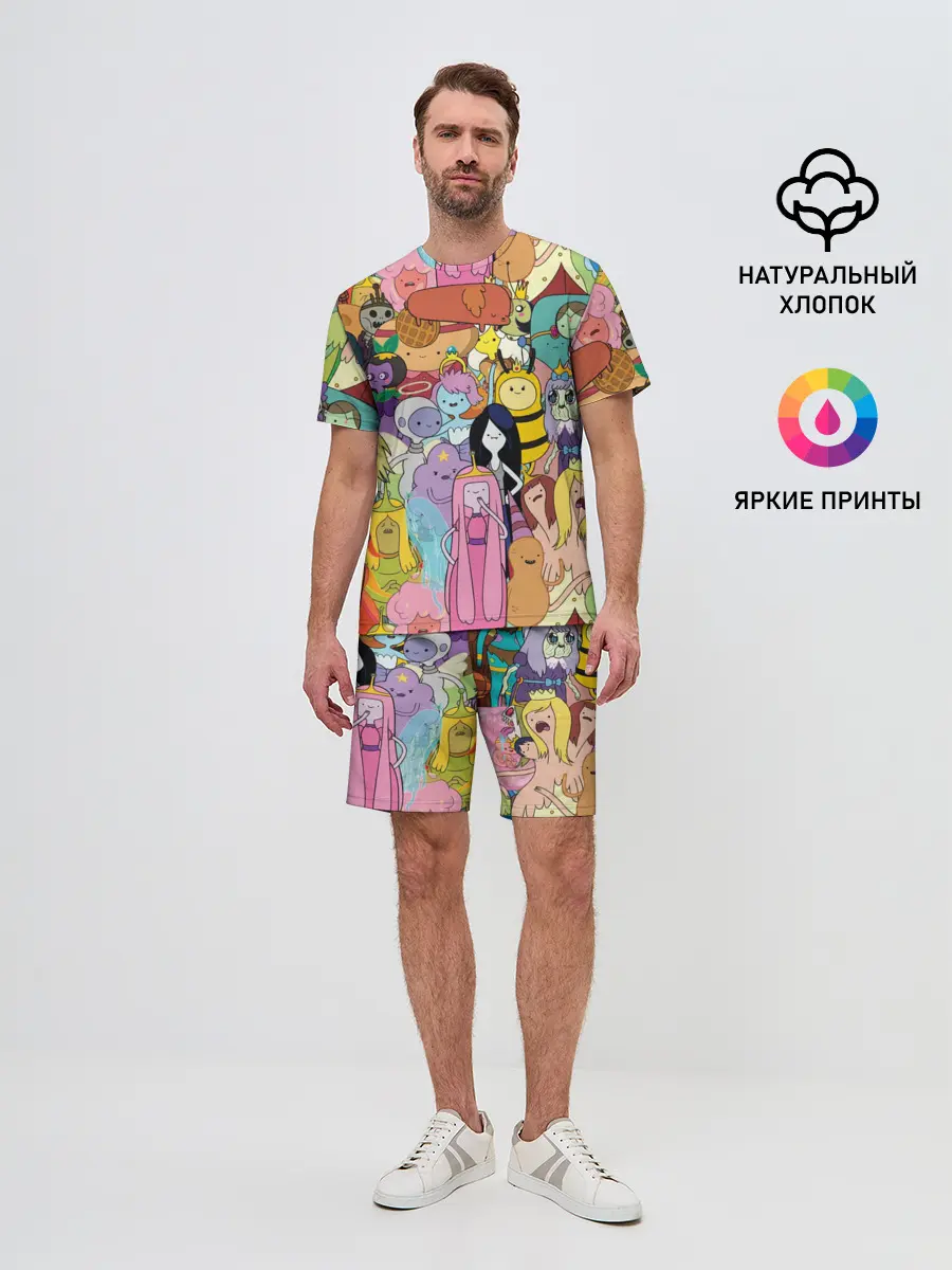 Мужской костюм с шортами / Adventure time