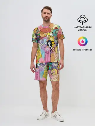 Мужской костюм с шортами / Adventure time