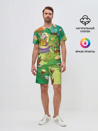 Мужской костюм с шортами / Ливнерог и Джейк