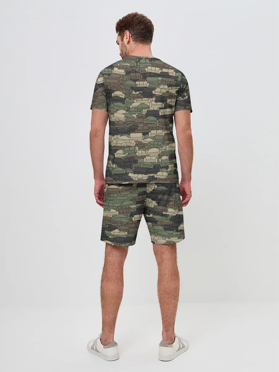 Мужской костюм с шортами / Диванные войска