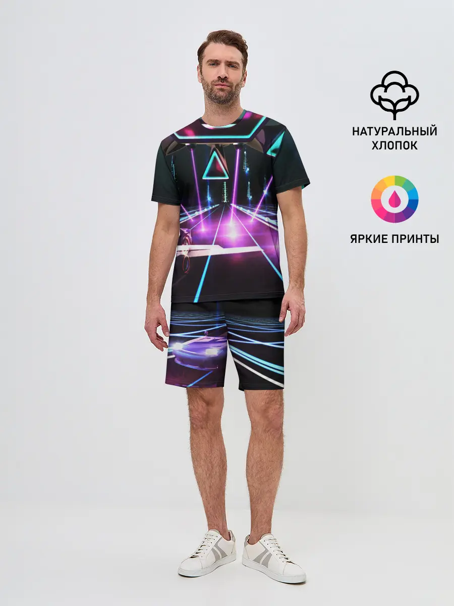 Мужской костюм с шортами / КИБЕРГОРОД