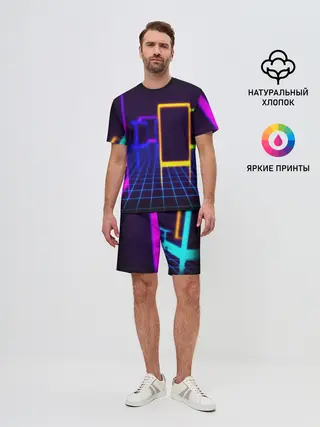 Мужской костюм с шортами / NEON STYLE