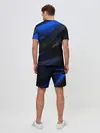 Мужской костюм с шортами / Blue and Black