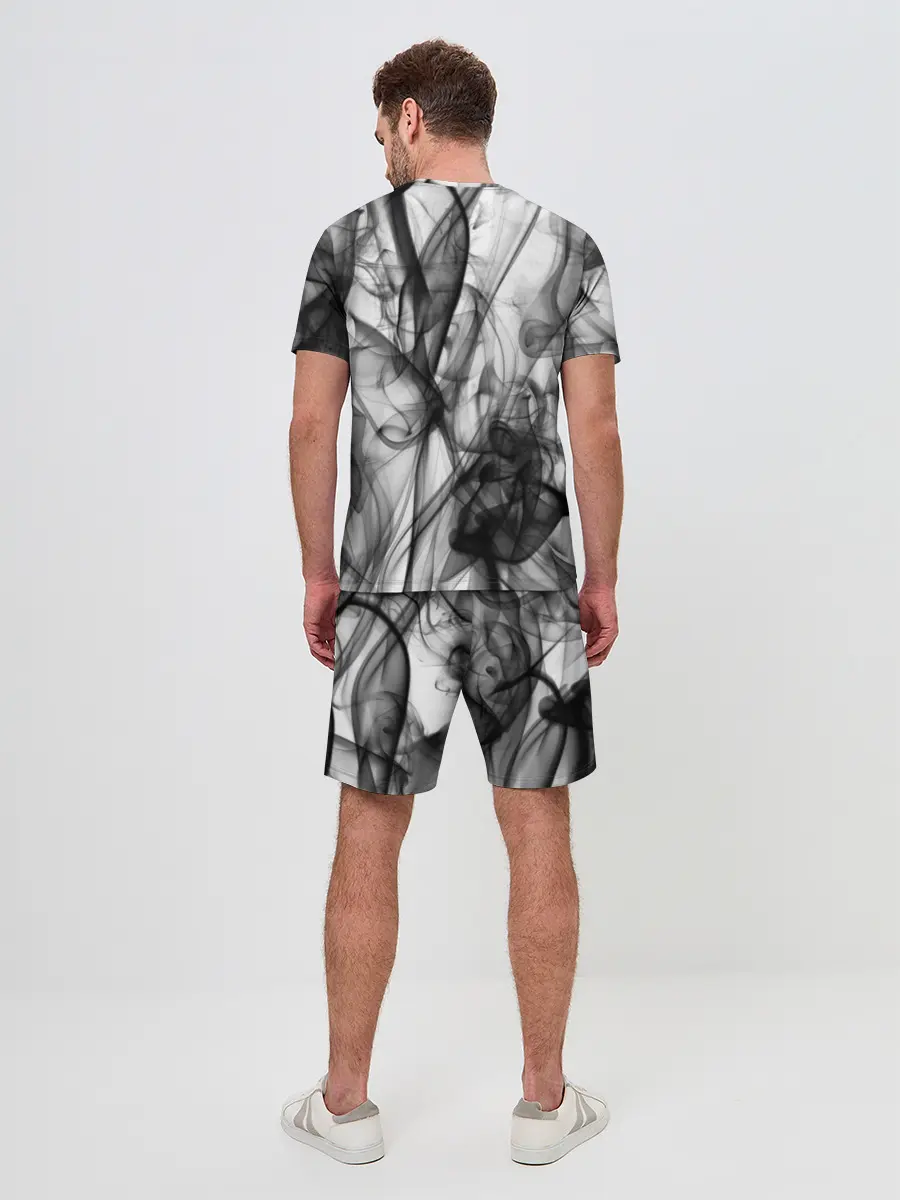 Мужской костюм с шортами / SMOKE ABSTRACTION