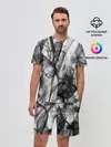 Мужской костюм с шортами / SMOKE ABSTRACTION