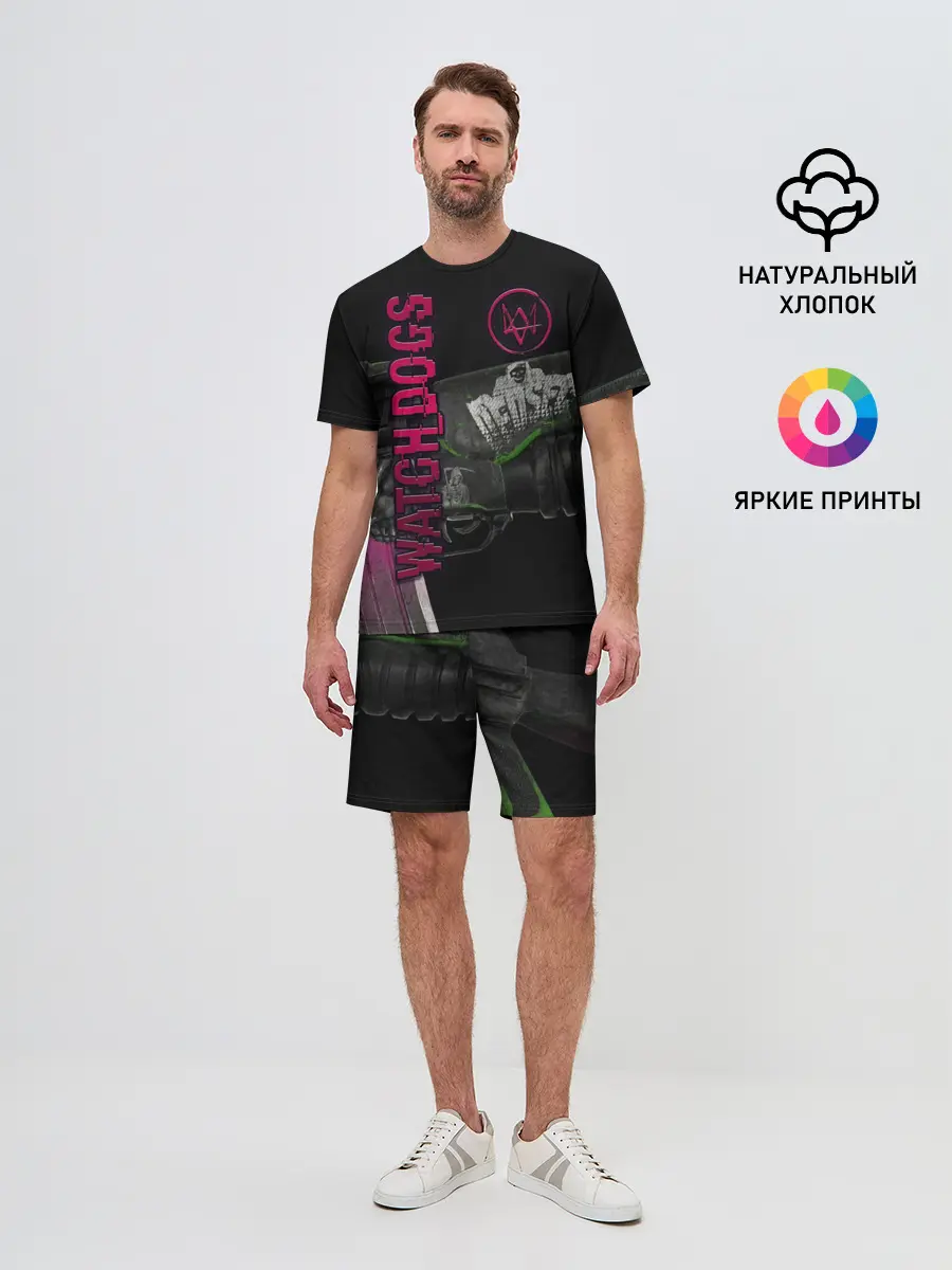 Мужской костюм с шортами / WATCH DOGS