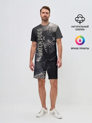 Мужской костюм с шортами / WATCH DOGS