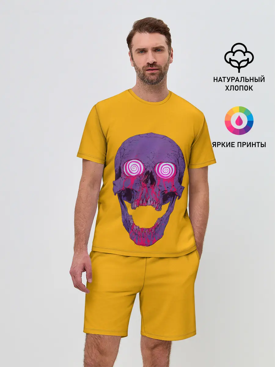 Мужской костюм с шортами / Гипно Череп