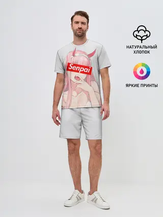 Мужской костюм с шортами / Senpai 02
