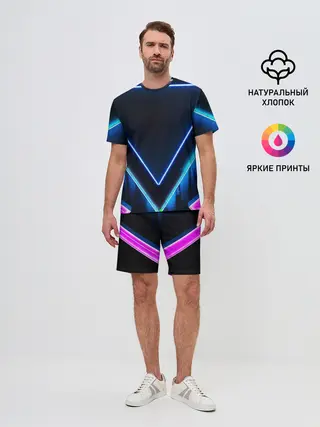 Мужской костюм с шортами / DISQUARED NEON