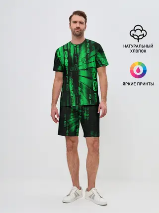 Мужской костюм с шортами / МАТРИЦА