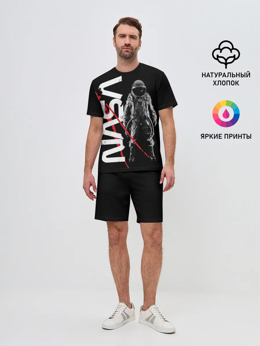 Мужской костюм с шортами / Nasa austronaut