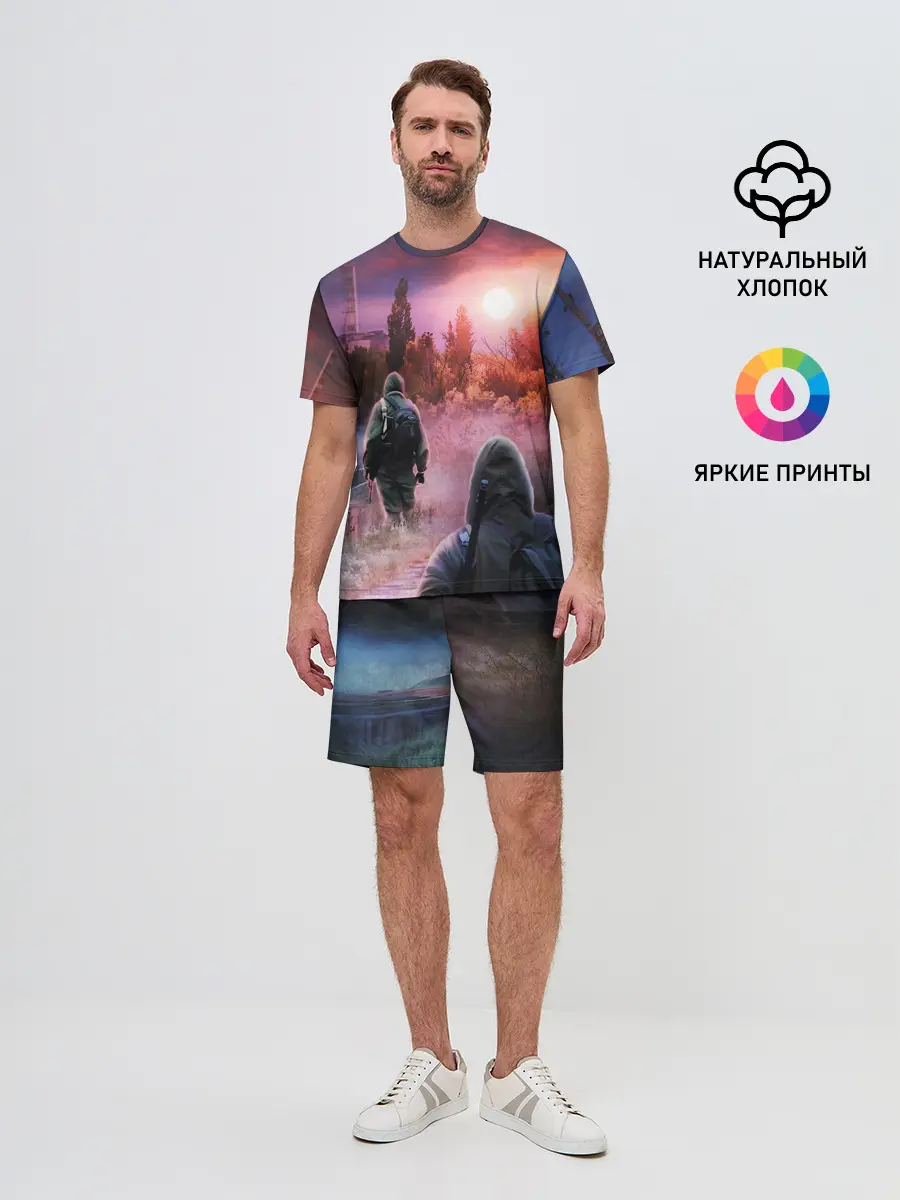 Мужской костюм с шортами / STALKER