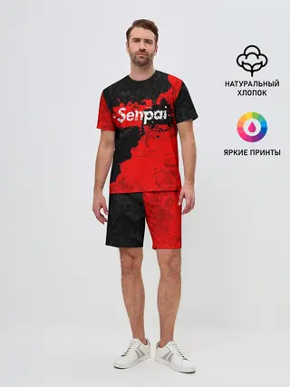 Мужской костюм с шортами / SENPAI