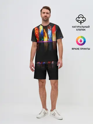 Мужской костюм с шортами / GALAXY