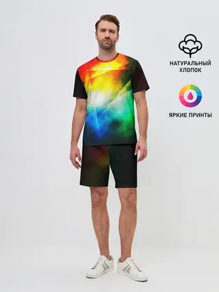 Мужской костюм с шортами / КРАСКИ КОСМОСА