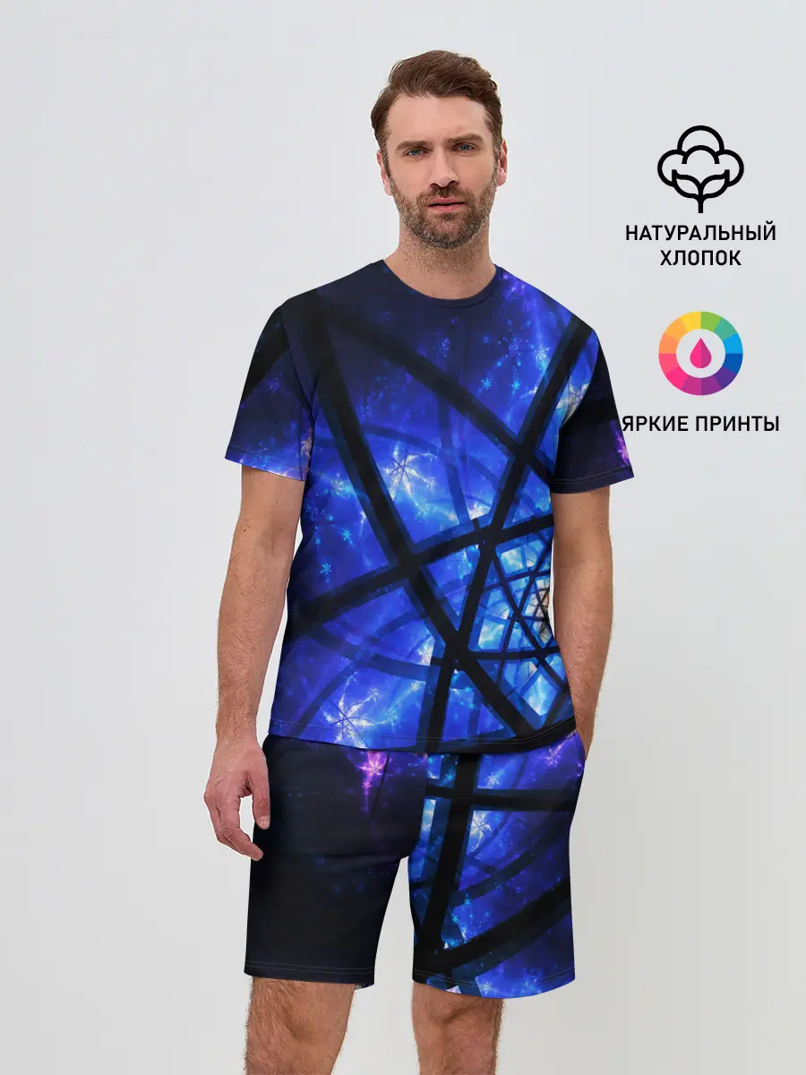 Мужской костюм с шортами / SPACE PSY