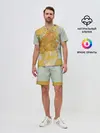 Мужской костюм с шортами / Подсолнухи