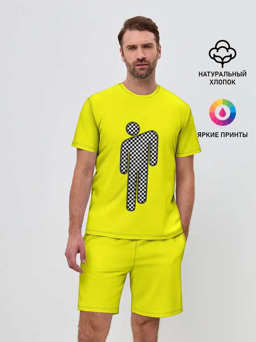 Мужской костюм с шортами / billie eilish