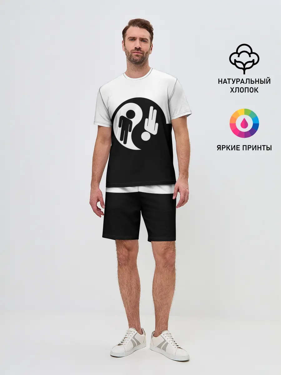 Мужской костюм с шортами / billie eilish