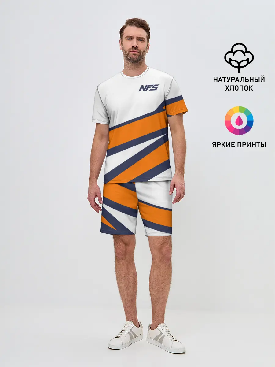Мужской костюм с шортами / Need for Speed