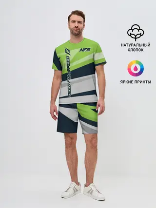 Мужской костюм с шортами / Need for Speed