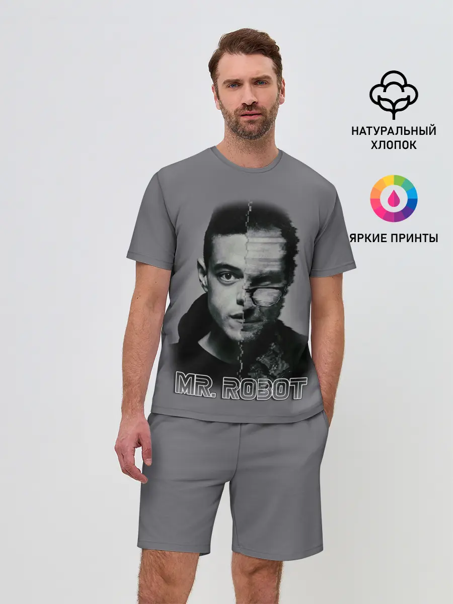 Мужской костюм с шортами / Мистер Робот