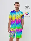 Мужской костюм с шортами / КИСЛОТНЫЙ СТИЛЬ