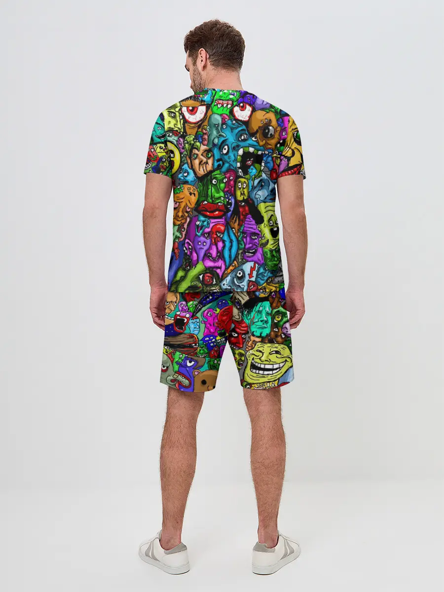 Мужской костюм с шортами / МЕМЫ