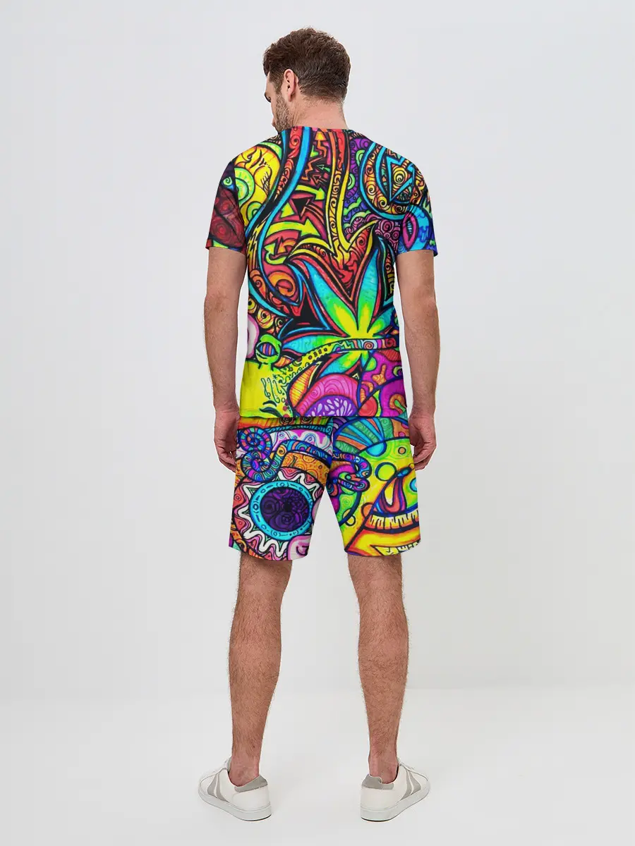 Мужской костюм с шортами / ABSTRACTION PSY