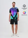 Мужской костюм с шортами / NEON GEOMETRY
