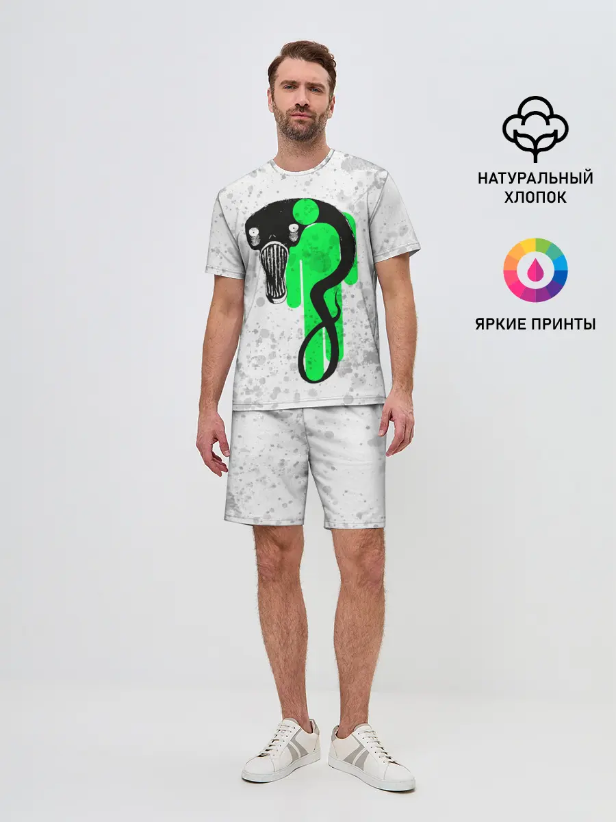 Мужской костюм с шортами / BILLIE EILISH - Blohsh & Ghoul