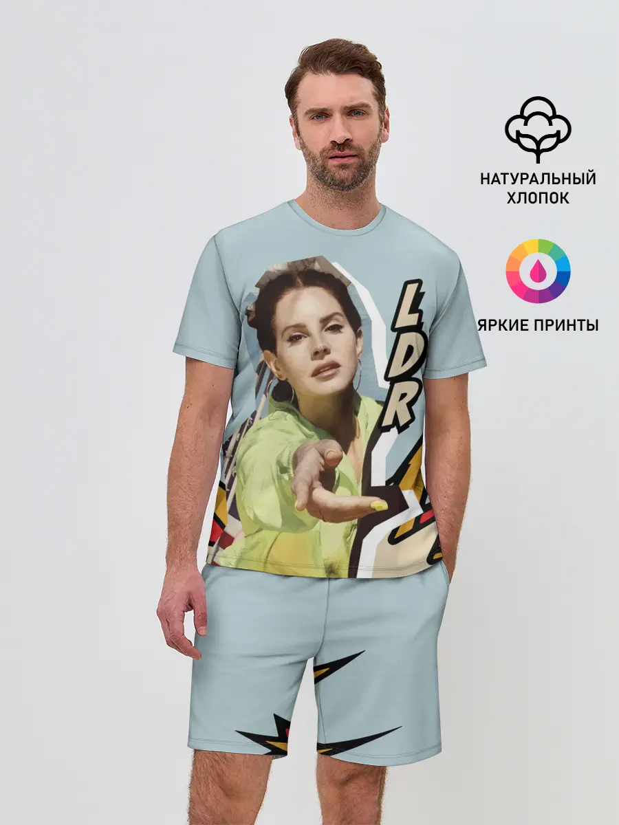 Мужской костюм с шортами / LANA DEL RAY - NFR!