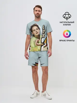 Мужской костюм с шортами / LANA DEL RAY - NFR!