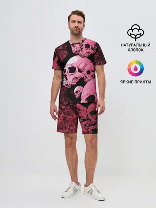 Мужской костюм с шортами / ЧЕРЕПА