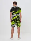 Мужской костюм с шортами / Black and Green