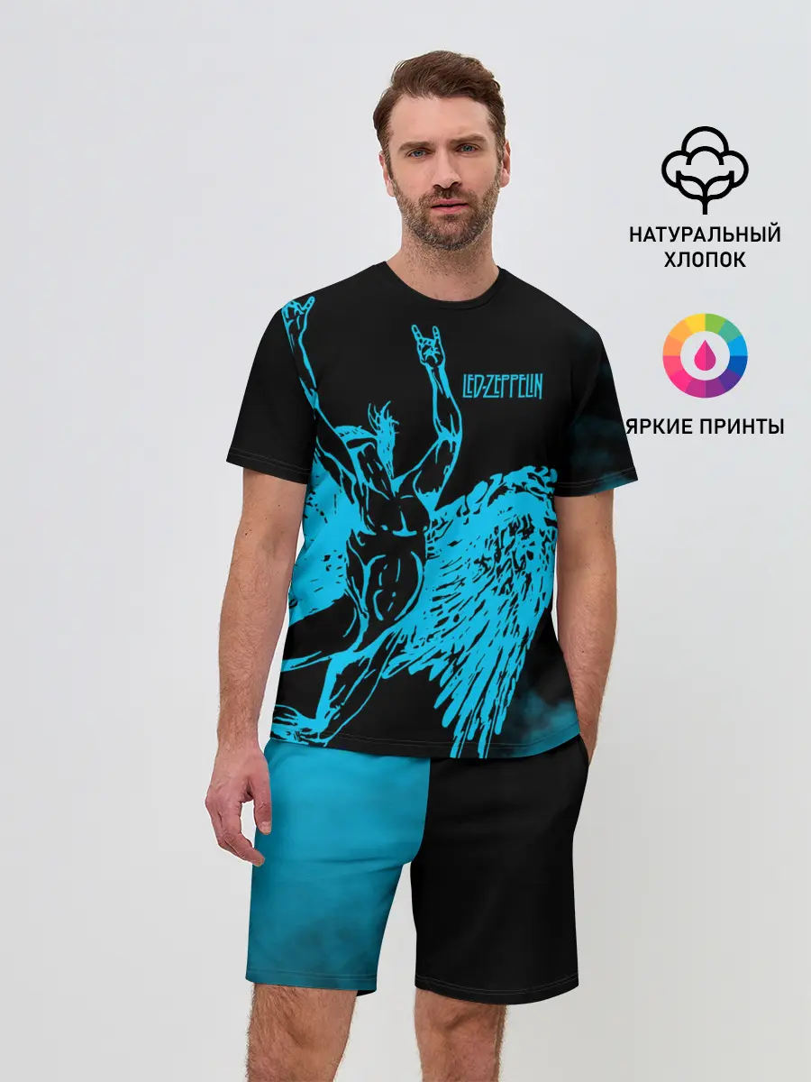 Мужской костюм с шортами / Led Zeppelin