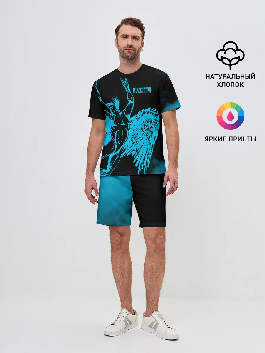 Мужской костюм с шортами / Led Zeppelin