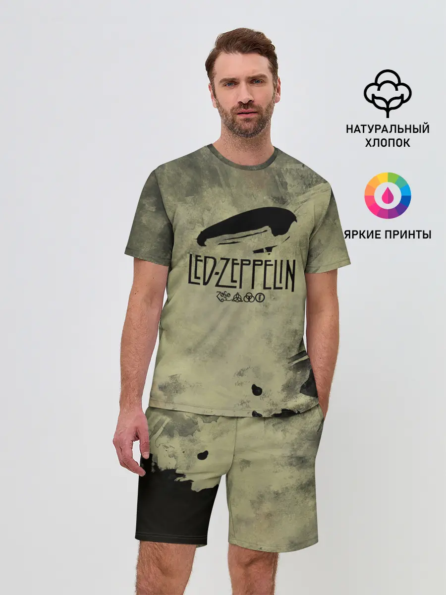 Мужской костюм с шортами / Led Zeppelin