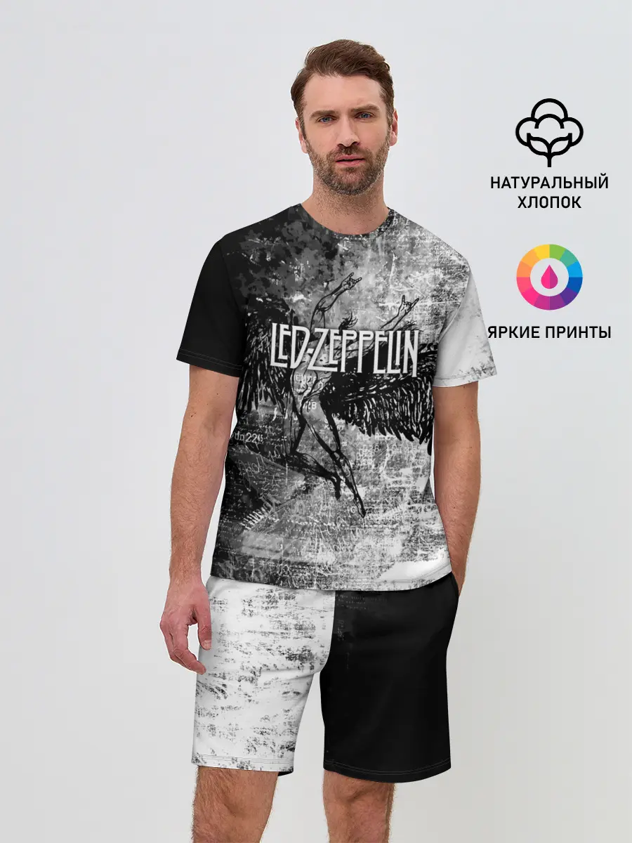 Мужской костюм с шортами / Led Zeppelin